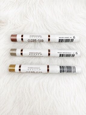 Kardashian Beauty Gleam Club Eye Metal Stick 3-Piece Set